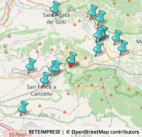 Mappa Via Pestantina, 82011 Forchia BN, Italia (4.60867)