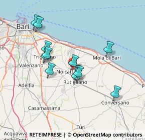 Mappa Via Lamanna, 70016 Noicattaro BA, Italia (7.08455)