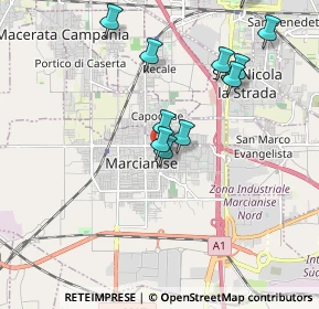 Mappa Via Giulio Foglia, 81025 Marcianise CE, Italia (2.02364)