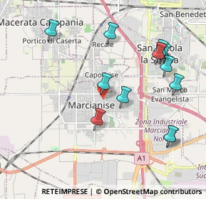 Mappa Via Giulio Foglia, 81025 Marcianise CE, Italia (2.29833)