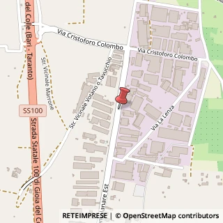 Mappa Via Casamassima, Km 11,600, 70019 Bari, Bari (Puglia)