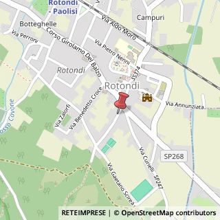Mappa Via Provinciale Roccaforte - Melito Porto Salvo, 53, 83017 Rotondi, Avellino (Campania)