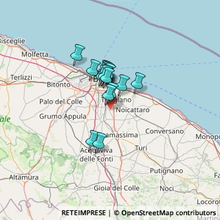 Mappa SP Valenzano, 70010 Valenzano BA, Italia (9.36235)