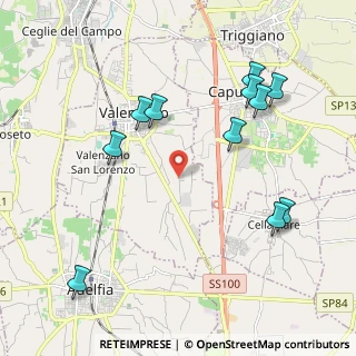Mappa SP Valenzano, 70010 Valenzano BA, Italia (2.46455)