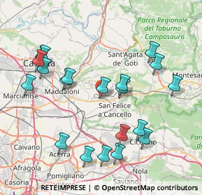 Mappa Via Diana, 81028 Santa Maria A Vico CE, Italia (9.1305)