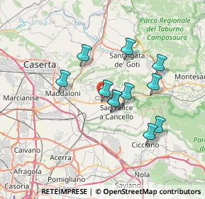 Mappa Via Diana, 81028 Santa Maria A Vico CE, Italia (6.20364)