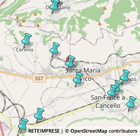 Mappa Via Diana, 81028 Santa Maria A Vico CE, Italia (2.99231)
