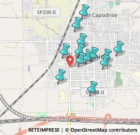 Mappa Via San Giuliano, 81025 Marcianise CE, Italia (0.78462)