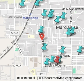 Mappa Via San Giuliano, 81025 Marcianise CE, Italia (0.654)