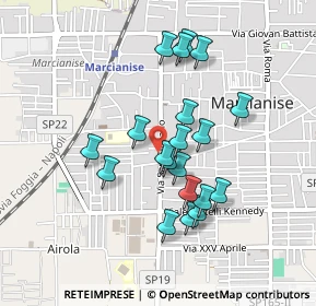 Mappa Via San Giuliano, 81025 Marcianise CE, Italia (0.4165)