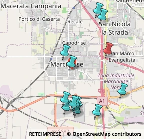 Mappa Via Alessandro Stradella, 81025 Marcianise CE, Italia (2.38692)