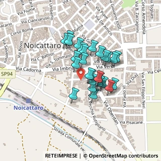 Mappa Via Pesole, 70016 Noicàttaro BA, Italia (0.165)