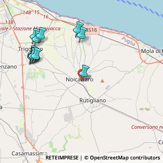 Mappa Via Pesole, 70016 Noicàttaro BA, Italia (5.485)