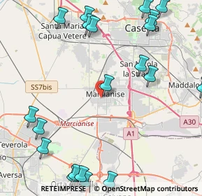 Mappa Via Veneto, 81025 Marcianise CE, Italia (6.3085)