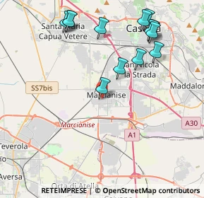 Mappa Via Veneto, 81025 Marcianise CE, Italia (4.97462)