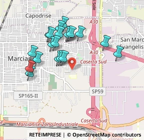 Mappa Strada Secondario Via Militella, 81025 Marcianise CE, Italia (0.928)