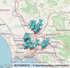 Mappa Strada Secondario Via Militella, 81025 Marcianise CE, Italia (10.461)