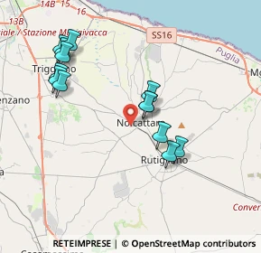 Mappa Contrada Calcare n, 70016 Noicattaro BA, Italia (4.03462)
