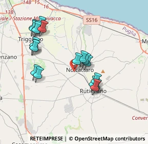 Mappa Contrada Calcare n, 70016 Noicattaro BA, Italia (4.01421)