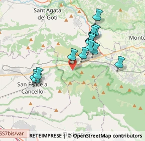 Mappa SP39, 82011 Forchia BN, Italia (3.52857)