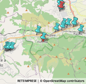 Mappa SP39, 82011 Forchia BN, Italia (2.9625)