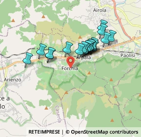 Mappa SP39, 82011 Forchia BN, Italia (1.543)