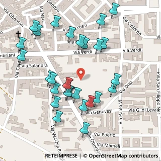 Mappa Via Cuoco, 70016 Noicàttaro BA, Italia (0.13214)