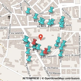 Mappa Via Cuoco, 70016 Noicàttaro BA, Italia (0.13107)