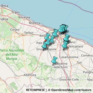Mappa Via Palo, 70020 Binetto BA, Italia (11.488)