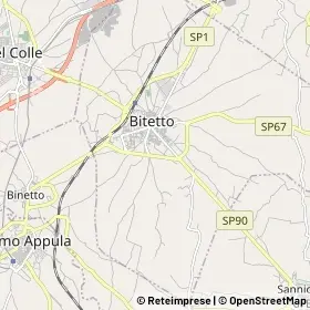 Mappa Bitetto