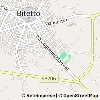 Hartă Bitetto