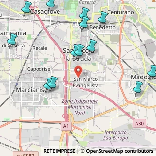 Mappa Via A. Manzoni, 81020 San Nicola La Strada CE, Italia (2.93385)
