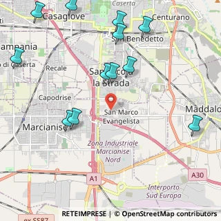 Mappa Via R. Luxembourg, 81020 San Nicola La Strada CE, Italia (2.82333)