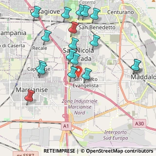 Mappa Via R. Luxembourg, 81020 San Nicola La Strada CE, Italia (2.41944)