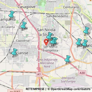 Mappa Via R. Luxembourg, 81020 San Nicola La Strada CE, Italia (2.42091)