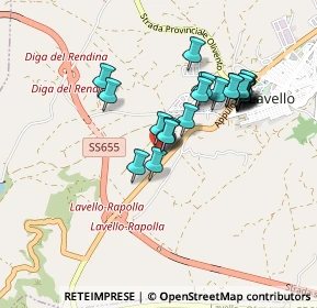 Mappa SS93 Km 56, 85024 Lavello PZ, Italia (0.84615)