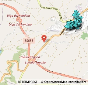 Mappa SS93 Km 56, 85024 Lavello PZ, Italia (1.5075)