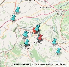 Mappa SS93 Km 56, 85024 Lavello PZ, Italia (13.35286)