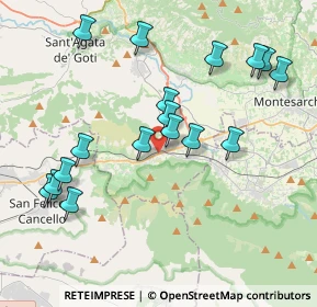 Mappa 82011 Arpaia BN, Italia (4.43)