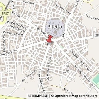 Mappa Corso Giuseppe Garibaldi, 26, 70020 Bitetto, Bari (Puglia)