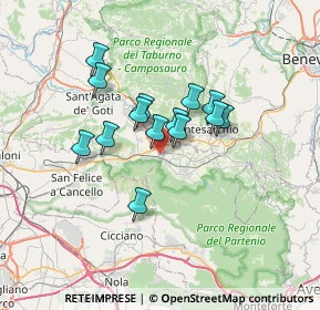 Mappa Via Faenza, 82011 Paolisi BN, Italia (5.43643)