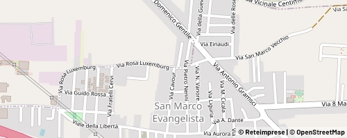 Mappa San Marco Evangelista