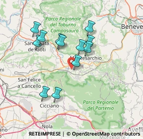 Mappa Rotondi, 83017 Rotondi AV, Italia (6.94417)