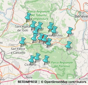 Mappa Rotondi, 83017 Rotondi AV, Italia (6.12063)