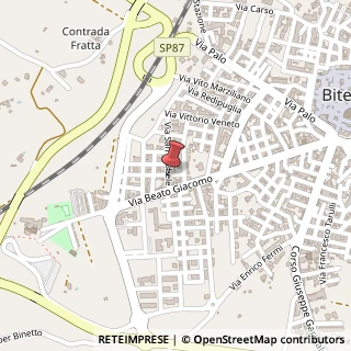 Mappa Via Alcide De Gasperi, 3, 70020 Bitetto, Bari (Puglia)