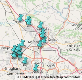 Mappa SS87 km 22.200, 81020 San Nicola La Strada CE, Italia (9.26)