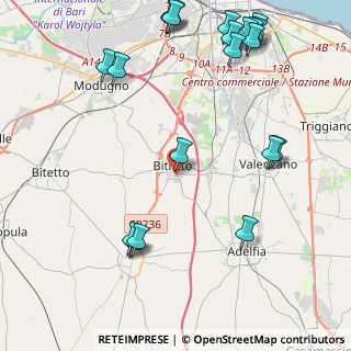 Mappa Via Nicola Fumarola, 70020 Bitritto BA, Italia (6.1085)