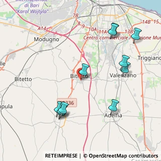 Mappa Via Nicola Fumarola, 70020 Bitritto BA, Italia (4.92727)