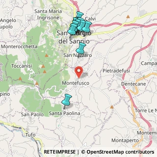 Mappa Via Seggio, 83030 Montefusco AV, Italia (2.45417)