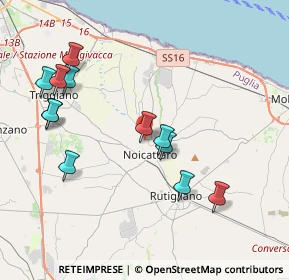 Mappa Traversa, 70016 Noicattaro BA, Italia (4.41417)